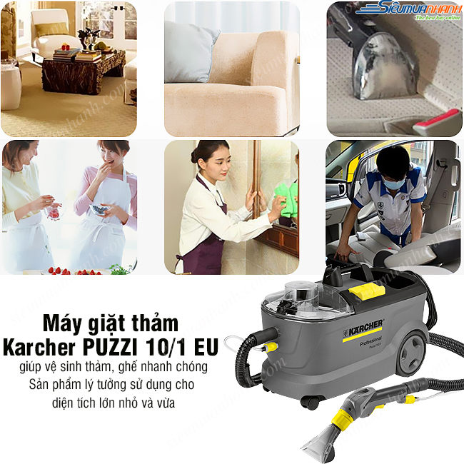 Máy giặt thảm Karcher PUZZI 10-1 EU